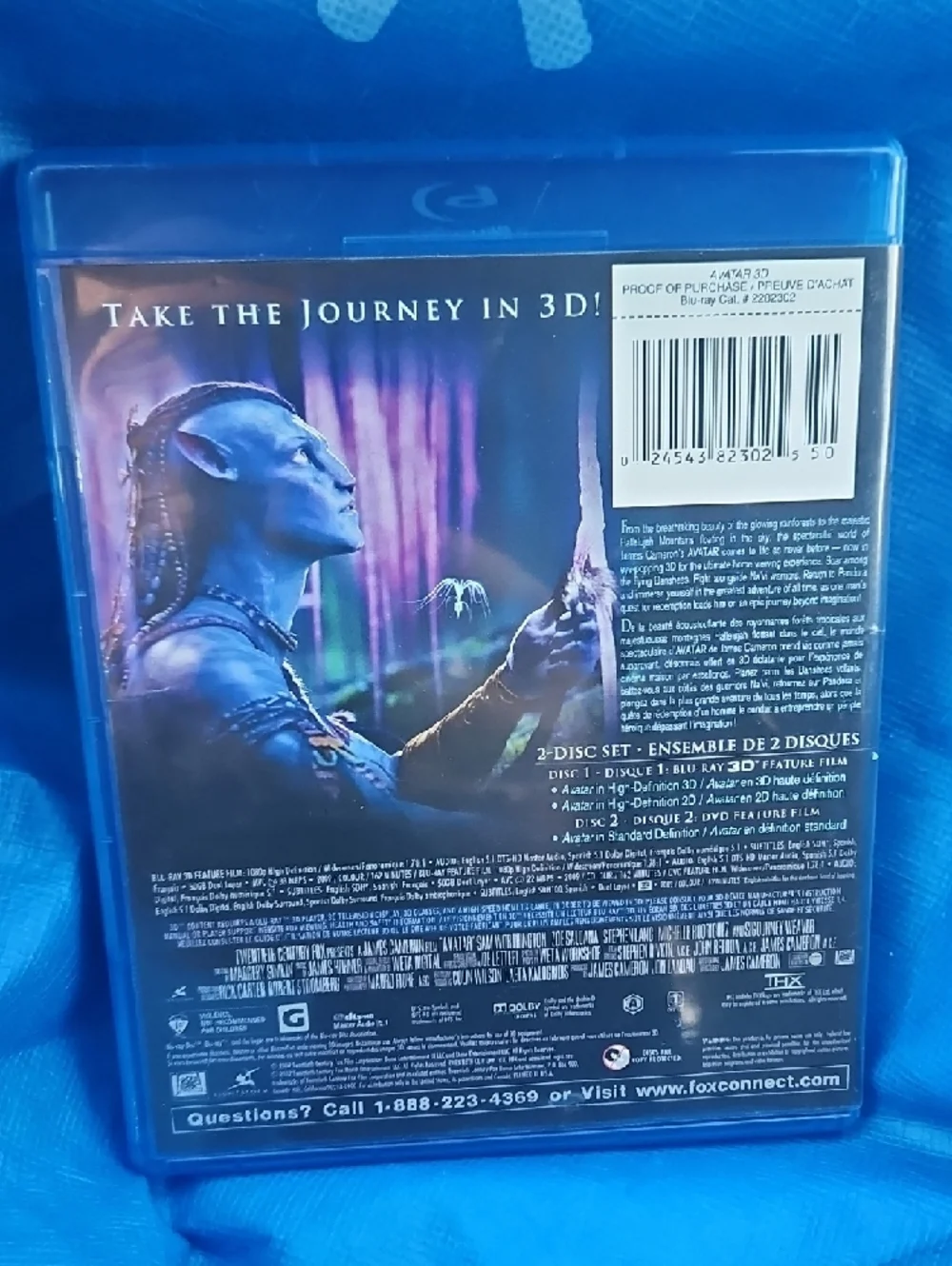 π3/$25π Avatar Blu-ray 3D/DVD Combo - Picture 2 of 5